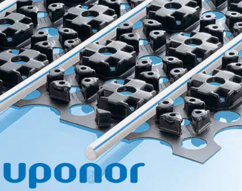 Podlahové topení Uponor (materiál+montáž)